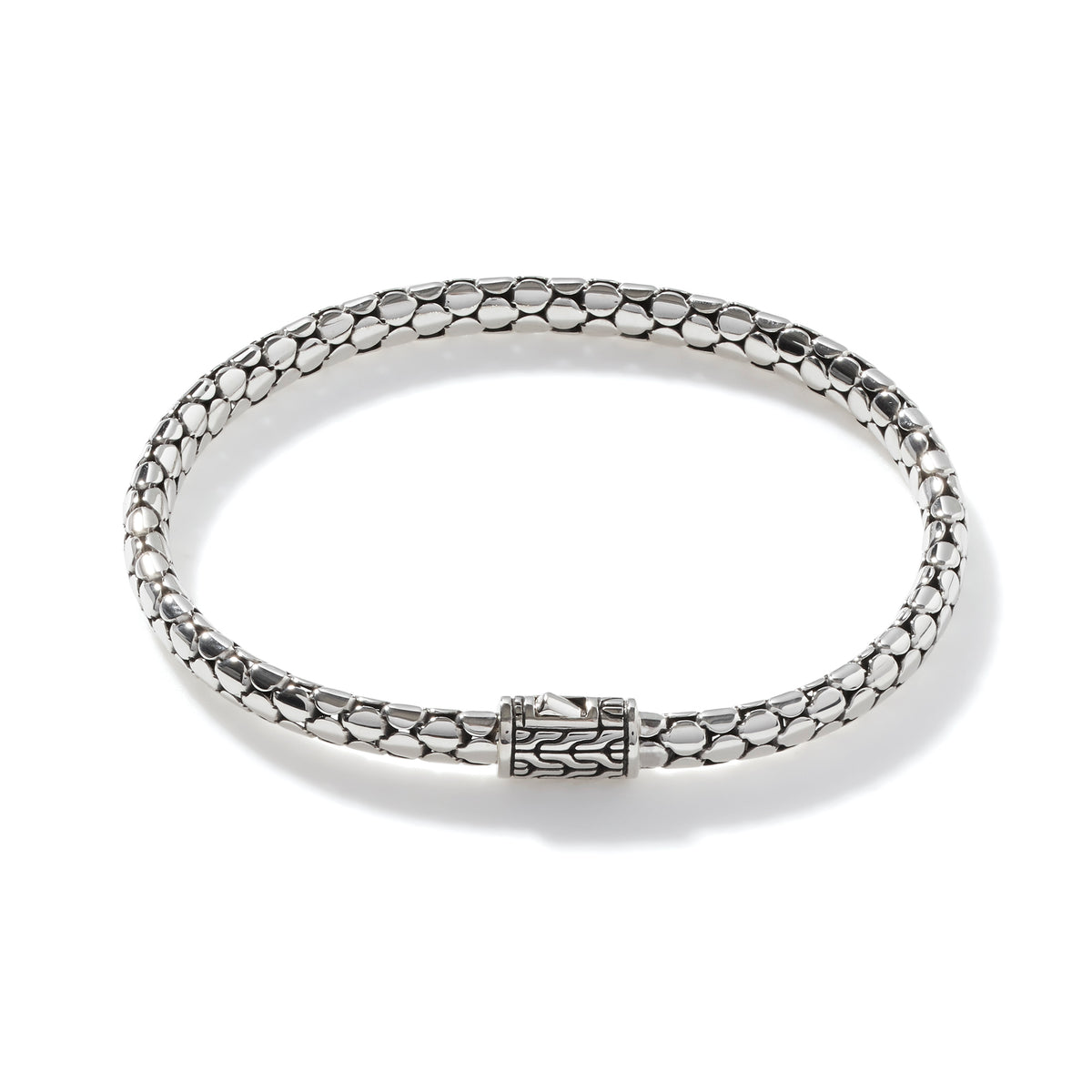 Dot Chain Bracelet, Sterling Silver, Slim|BB34386 – John Hardy