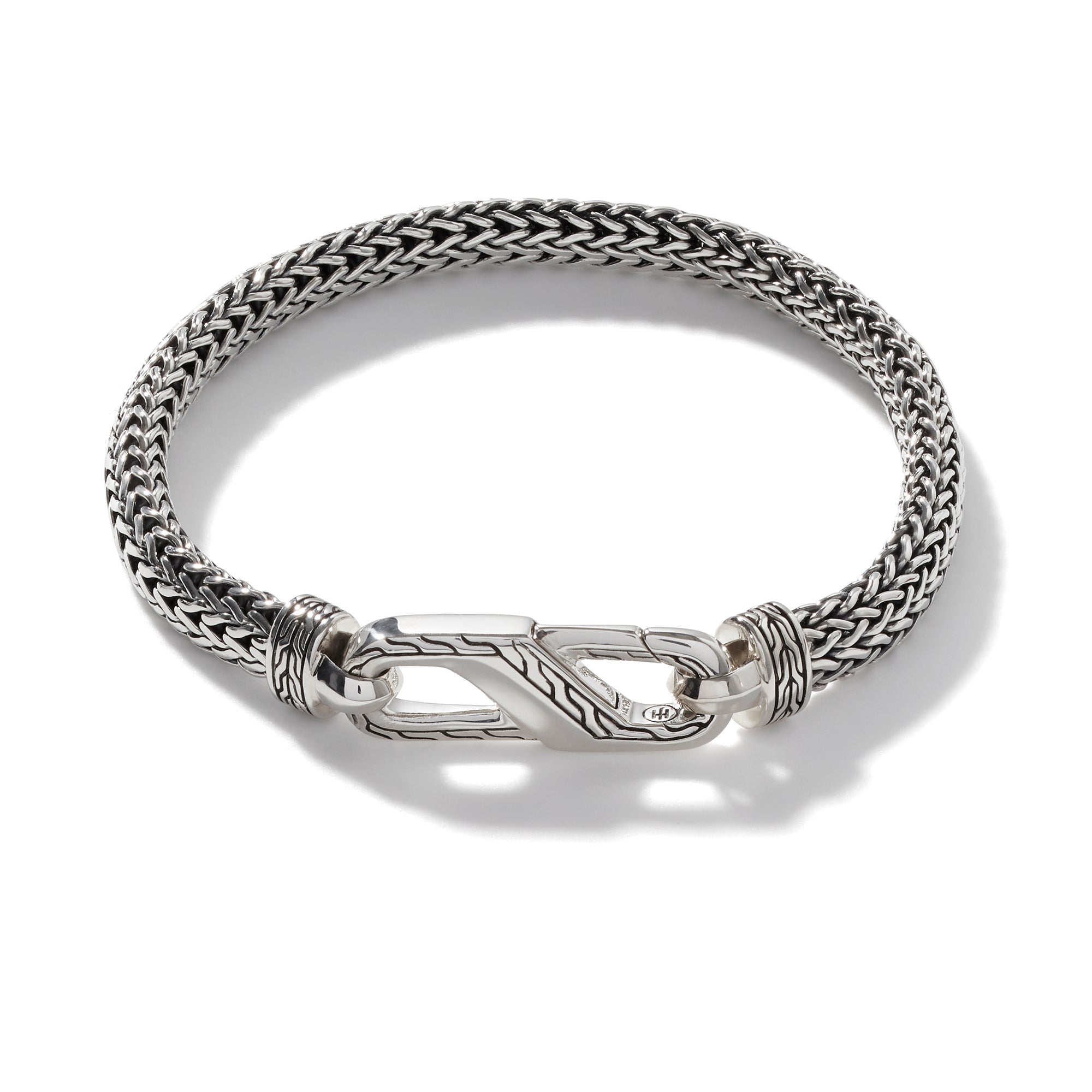 Carabiner Bracelet, Sterling Silver|BM900194