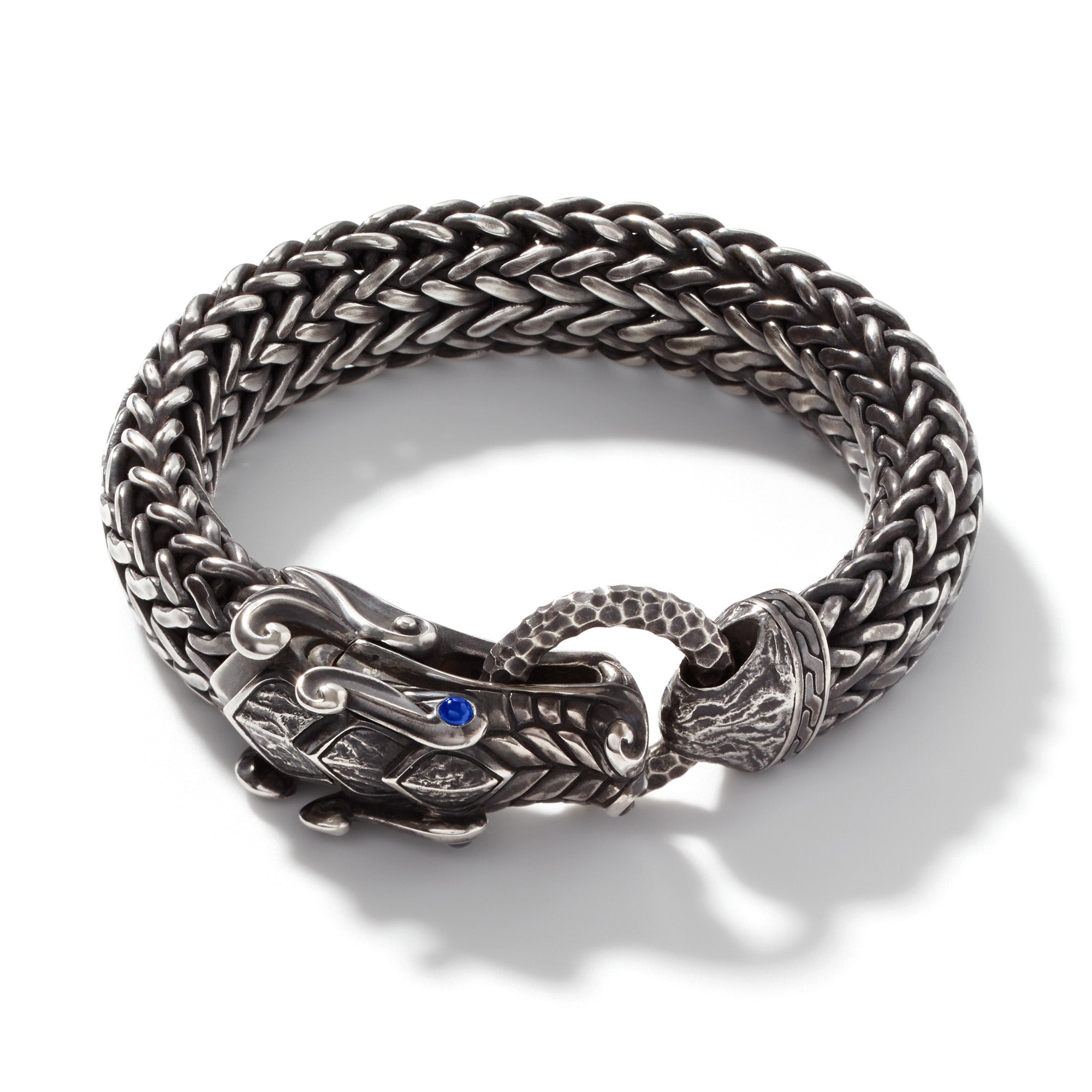Naga Bracelet, Dark Silver, 15MM John Hardy