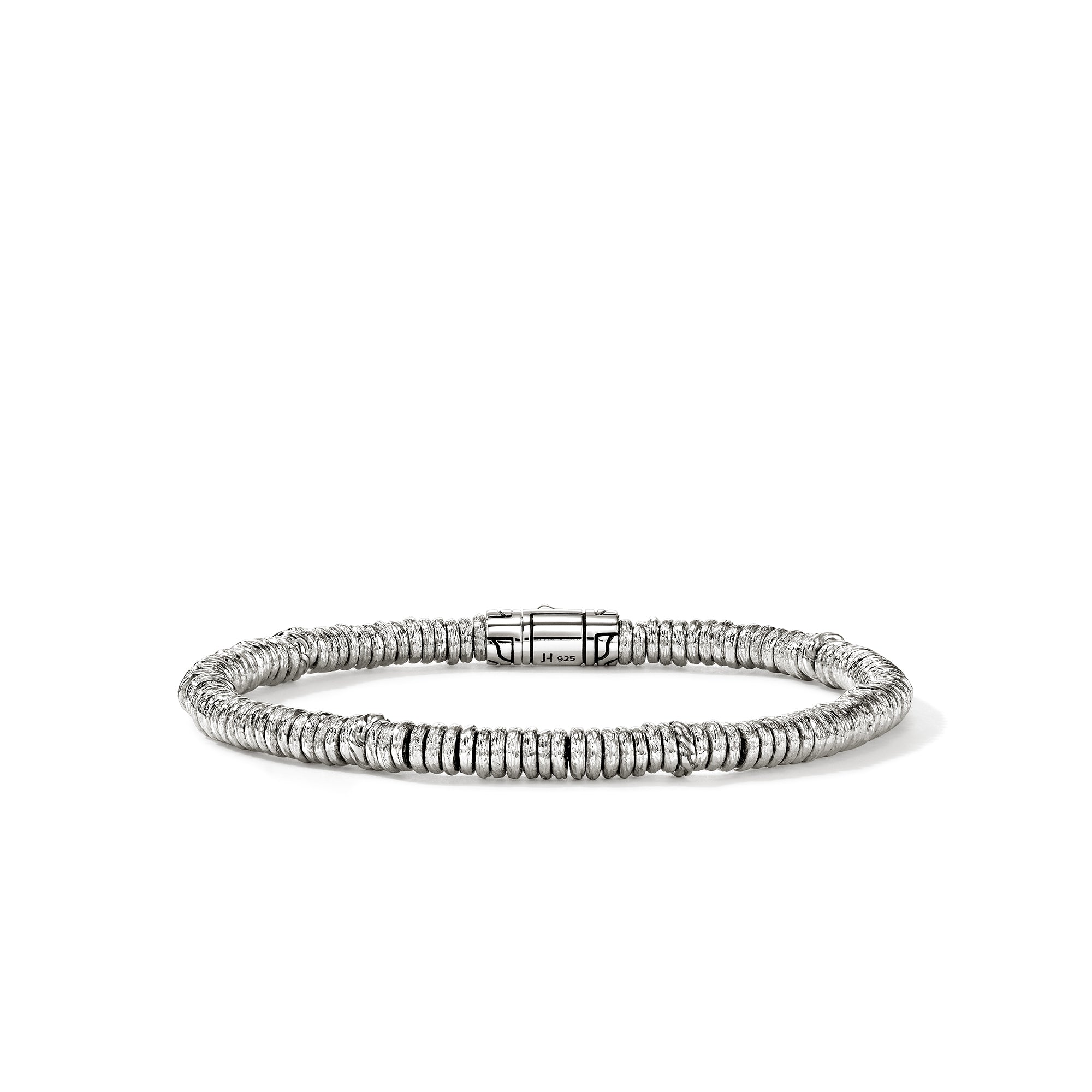 アクセサリー haruhalu Heishi Bracelet, Sterling Silver, 4MM|BU900698 – John Hardy