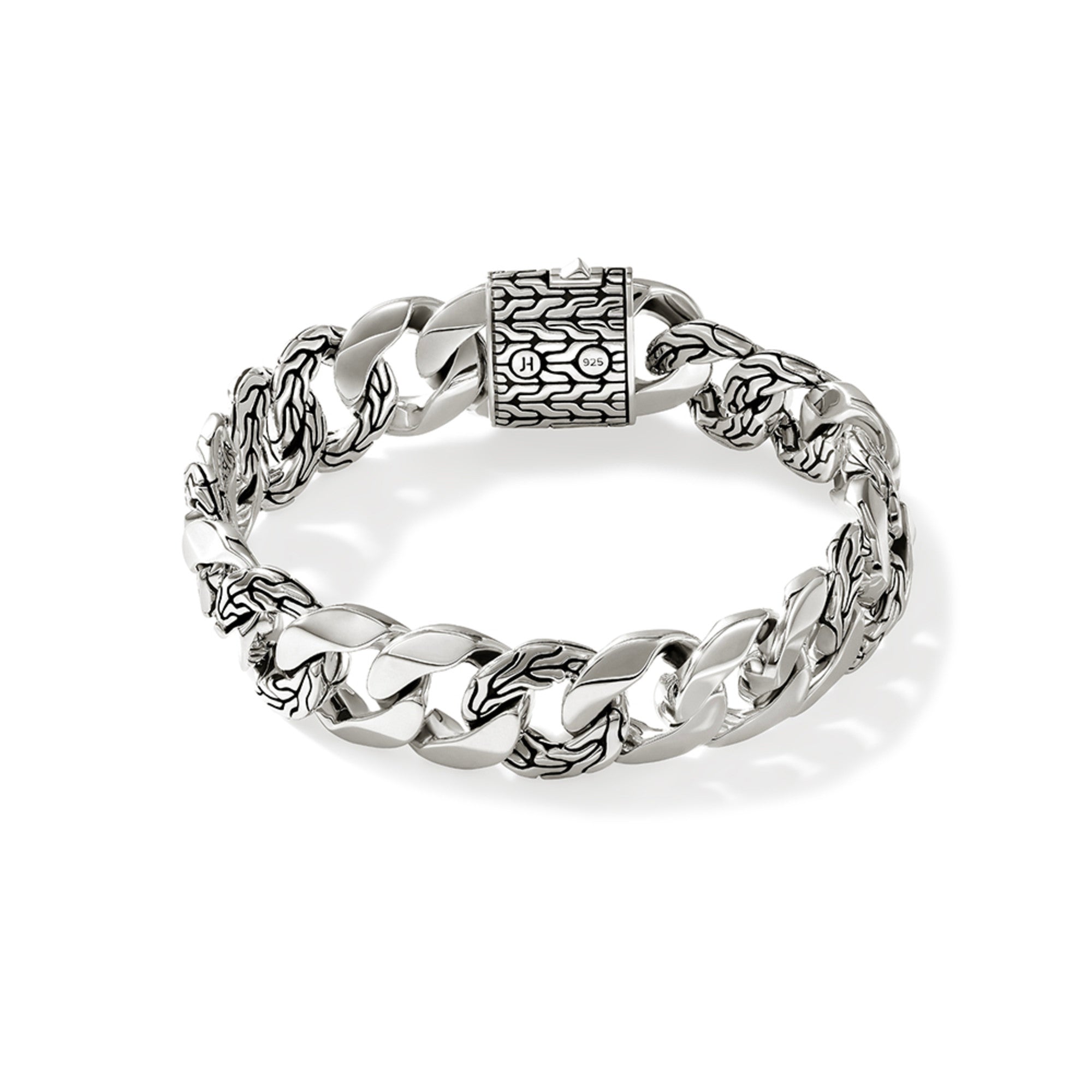 Curb Bracelet, Sterling Silver, 14MM|BU901237 – John Hardy