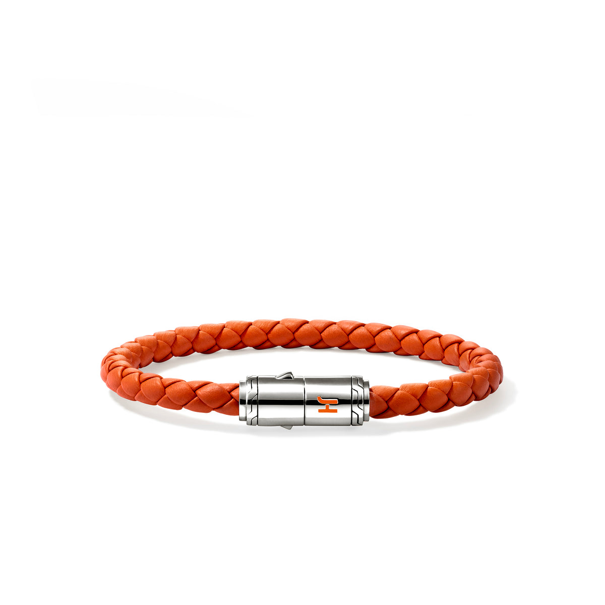 Leather Bracelet, Sterling Silver, 6MM|BU98688OR – John Hardy