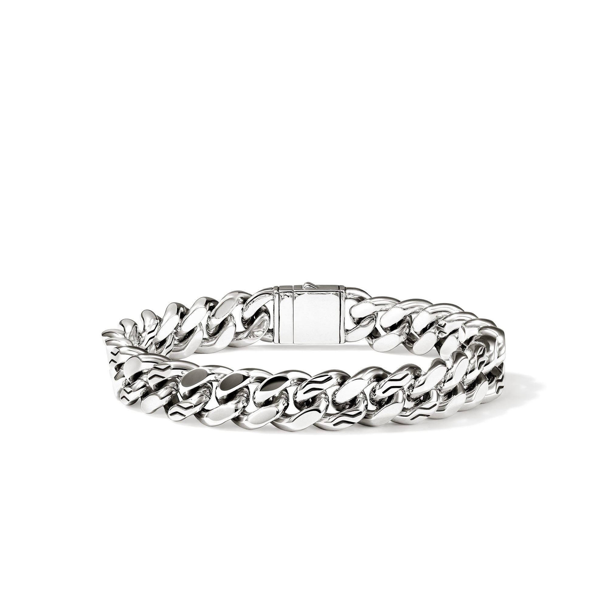 Curb Chain Bracelet, Sterling Silver, 11MM – John Hardy