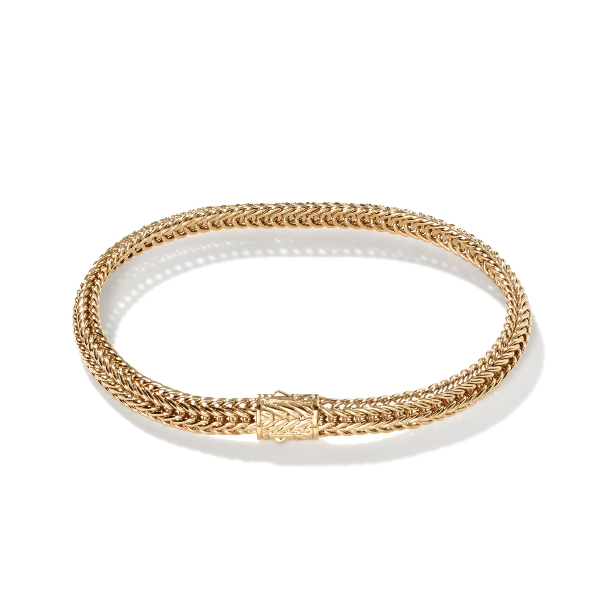 Icon Chevron Bracelet, Gold, 6MM|BUGG900360 - Main Image