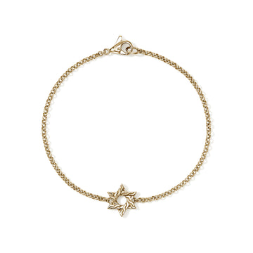 JH Essential Star of David Bracelet, Gold|BUGG98942
