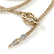 Bracelet John Hardy Naga Wrap, Gold, Diamonds, 2.5MM|BUGGX603422DI