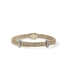 Icon Link Bracelet, Gold, Diamonds, 6MM|BUGGX989792DI