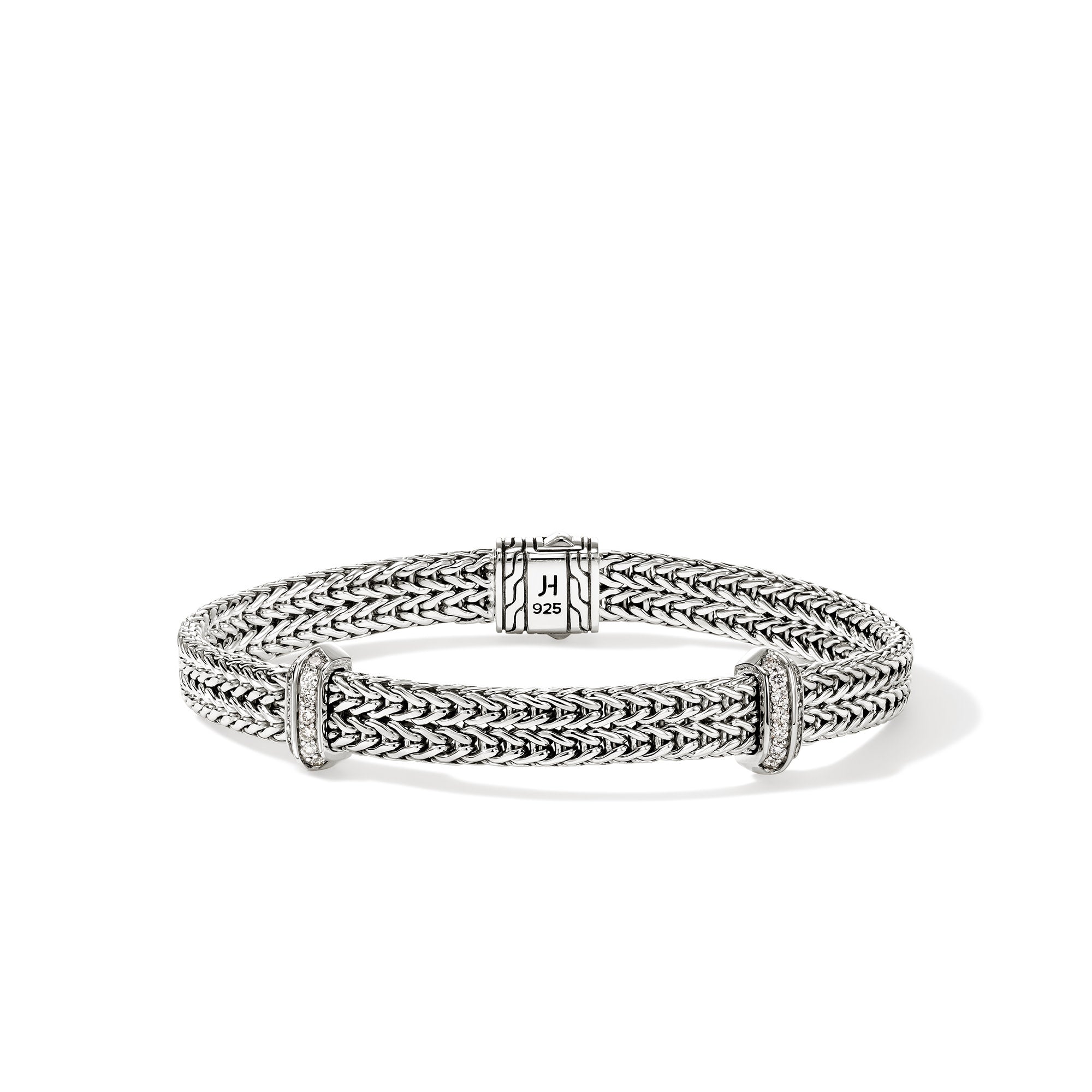 HARDWEAR SMALL LINK 26 MOTIF SILVER BRACELET