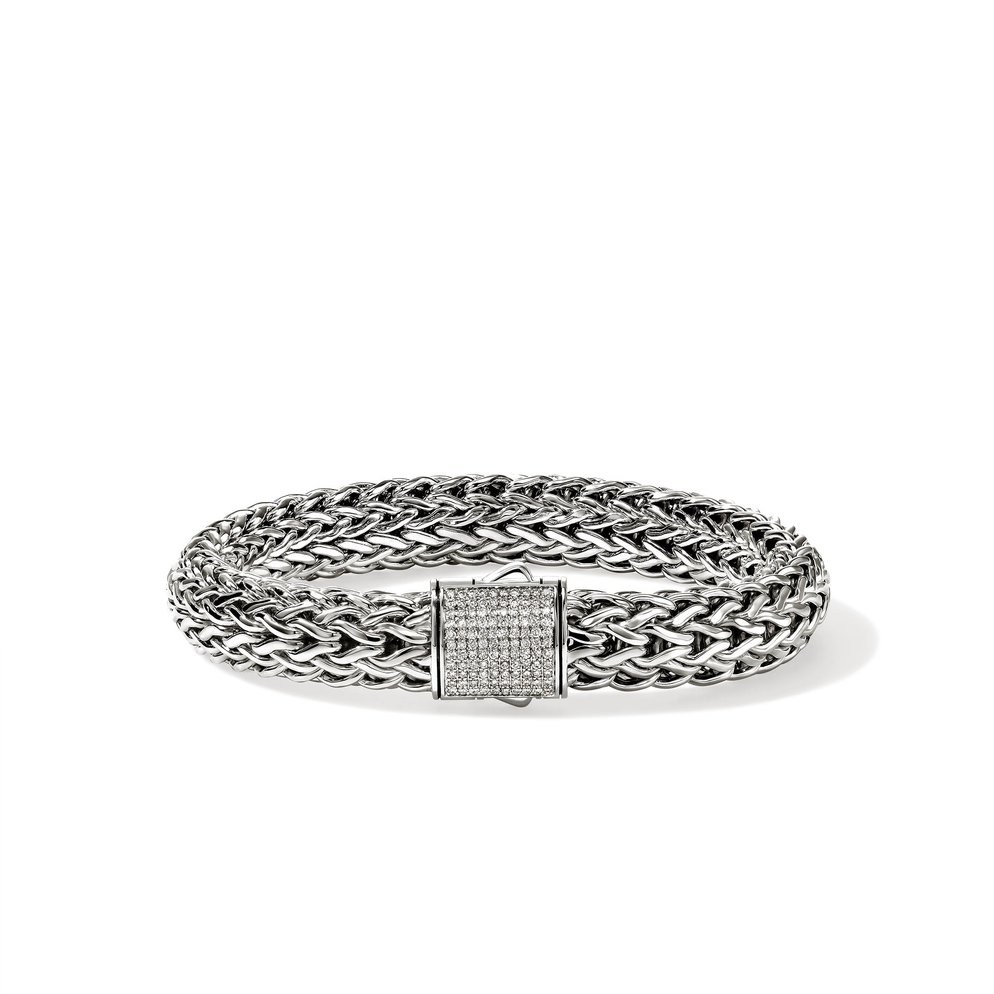 Icon Bracelet Sterling Silver Diamonds 10.5MM|BUP9994042DI – John