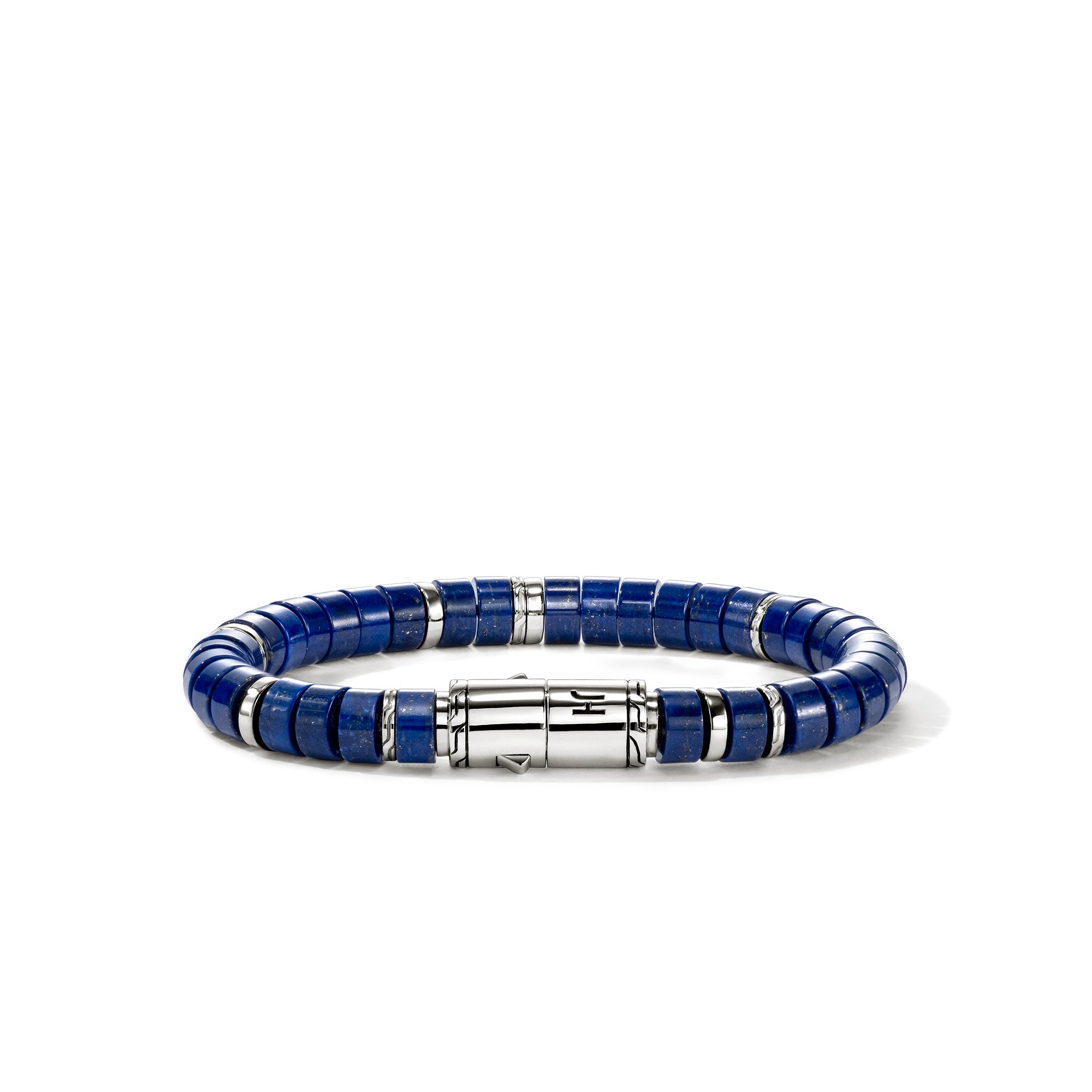 Heishi Bracelet, Sterling Silver, Lapis Lazuli, 8MM – John Hardy