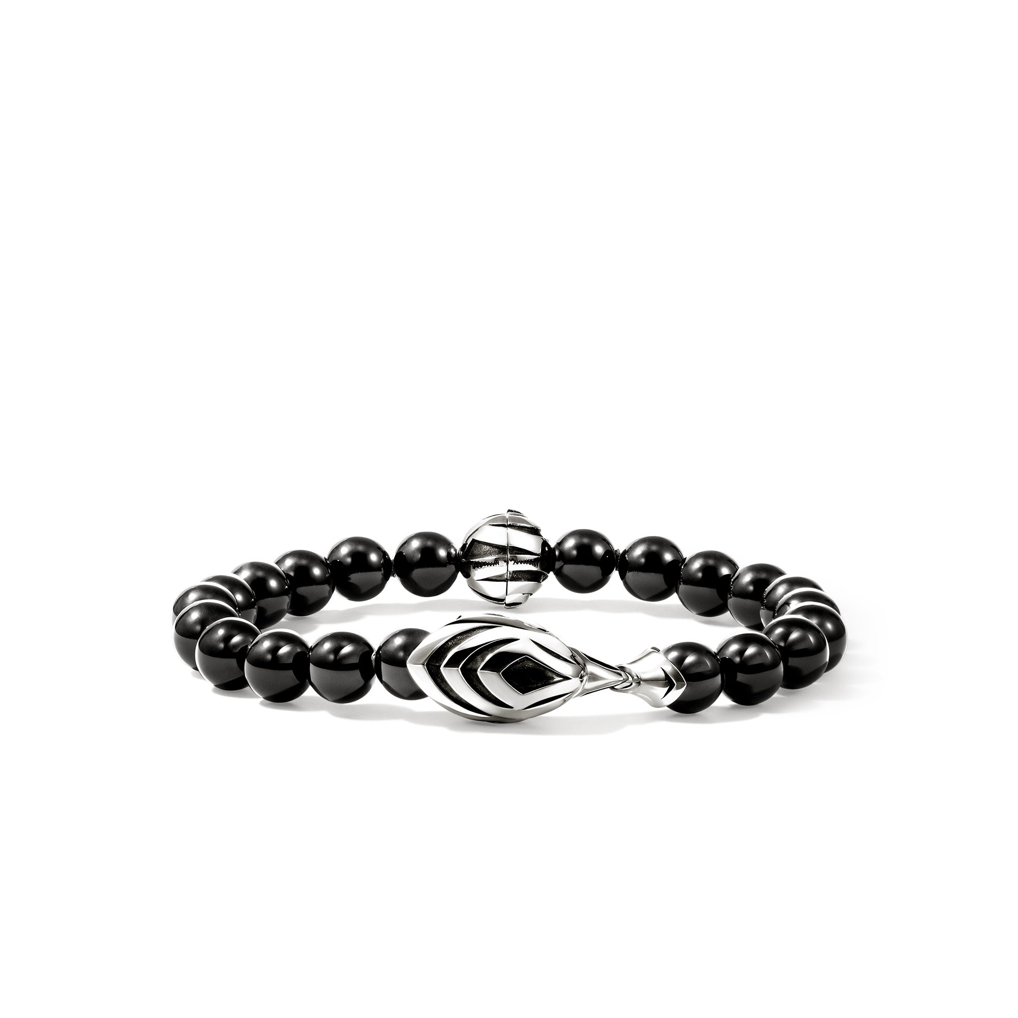 Legends Eagle Bracelet, Sterling Silver, Black Onyx, 8MM – John Hardy