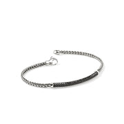 Bracelet John Hardy JH Essential Pavé Bracelet, Sterling Silver, Gemstones, 2.5MM|BUS987084BLS