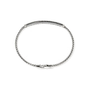 Bracelet John Hardy JH Essential Pavé Bracelet, Sterling Silver, Gemstones, 2.5MM|BUS987084BLS