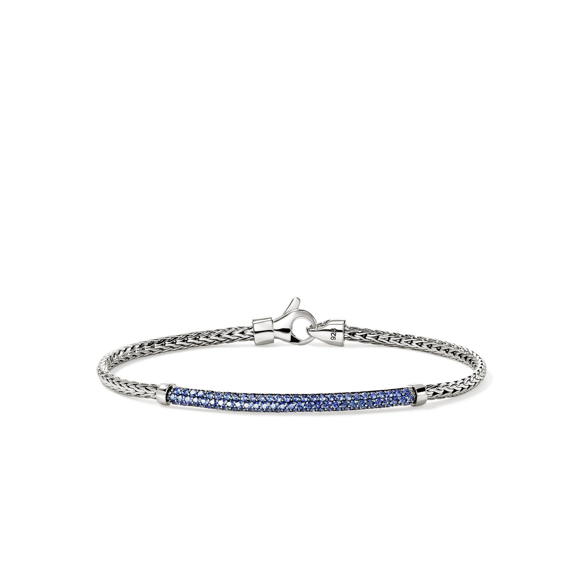 John Hardy Blue Sapphire Bracelet JH Essential Pavé Bracelet