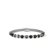 Beaded Bracelet, Sterling Silver, Hardstones|BUS989601BONHE