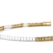 Bracelet John Hardy Heishi Bracelet, Gold, Enamel|BUZZ900698WH