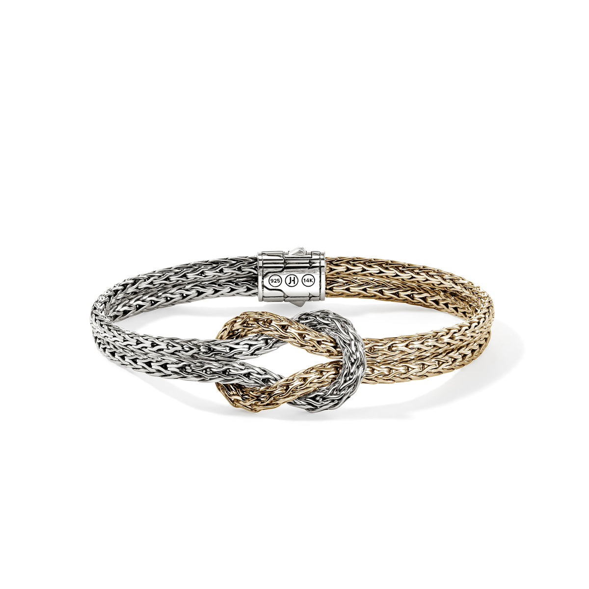 Love Knot Bracelet, Gold, Sterling Silver, 7MM – John Hardy