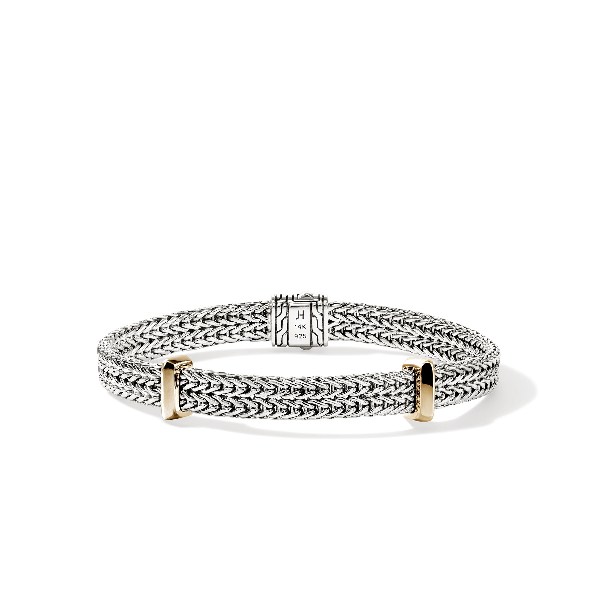 Icon Link Bracelet, Sterling Silver, Gold, 6MM – John Hardy