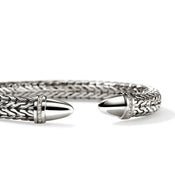 Spear 50 Flex Cuff, Sterling Silver, Diamonds|CBP988982DI