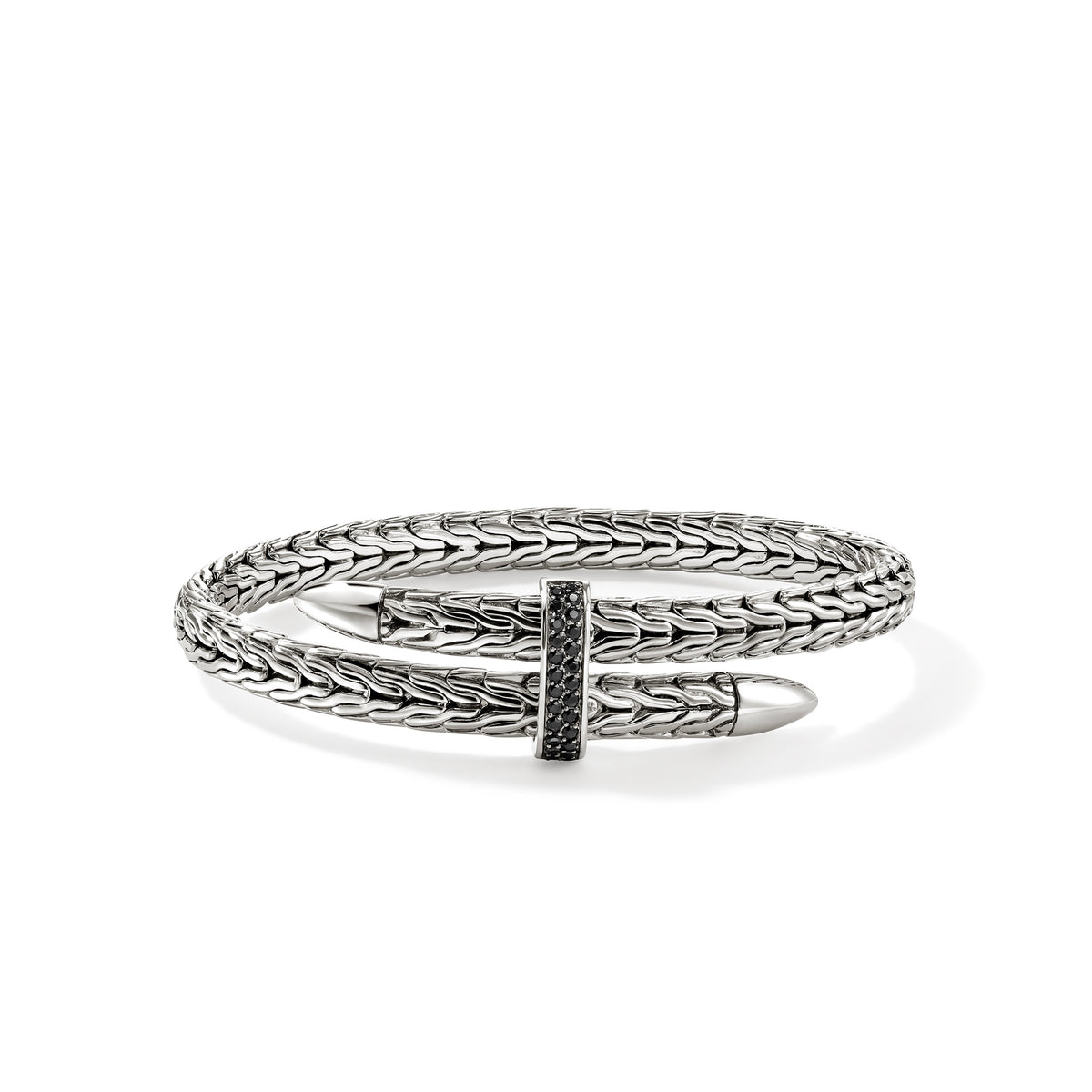 Spear Flex Cuff, Sterling Silver, Gemstones – John Hardy