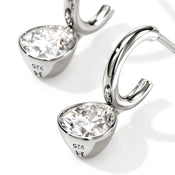 JH Lovestruck™ Hoop Earrings, Sterling Silver, Diamonds, 1.5TCW|EBP43006LGD