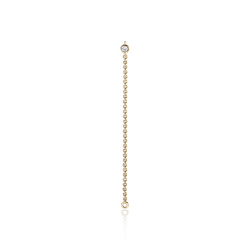 JH Lovestruck™ Drop Chain Earring, Gold, Diamond, .03TCW, Single|EGGX43009LGD