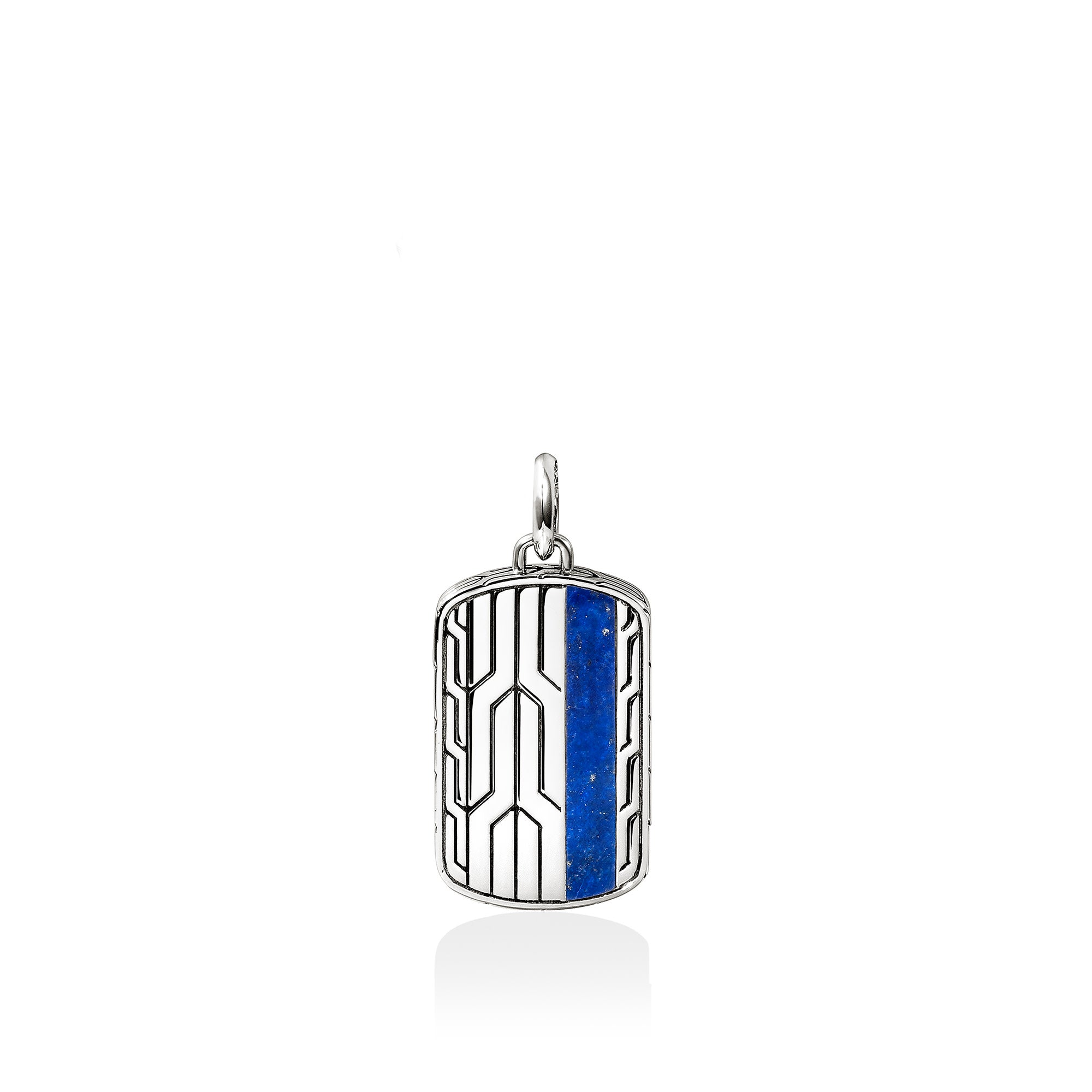 Icon 50 Pendant, Sterling Silver, Lapis Lazuli – John Hardy