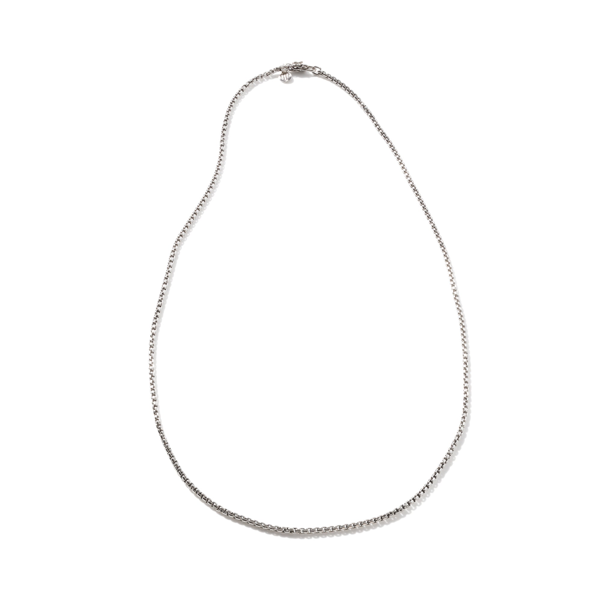 Naga Box Chain Necklace, Silver, 2.7MMNB6510501 John Hardy