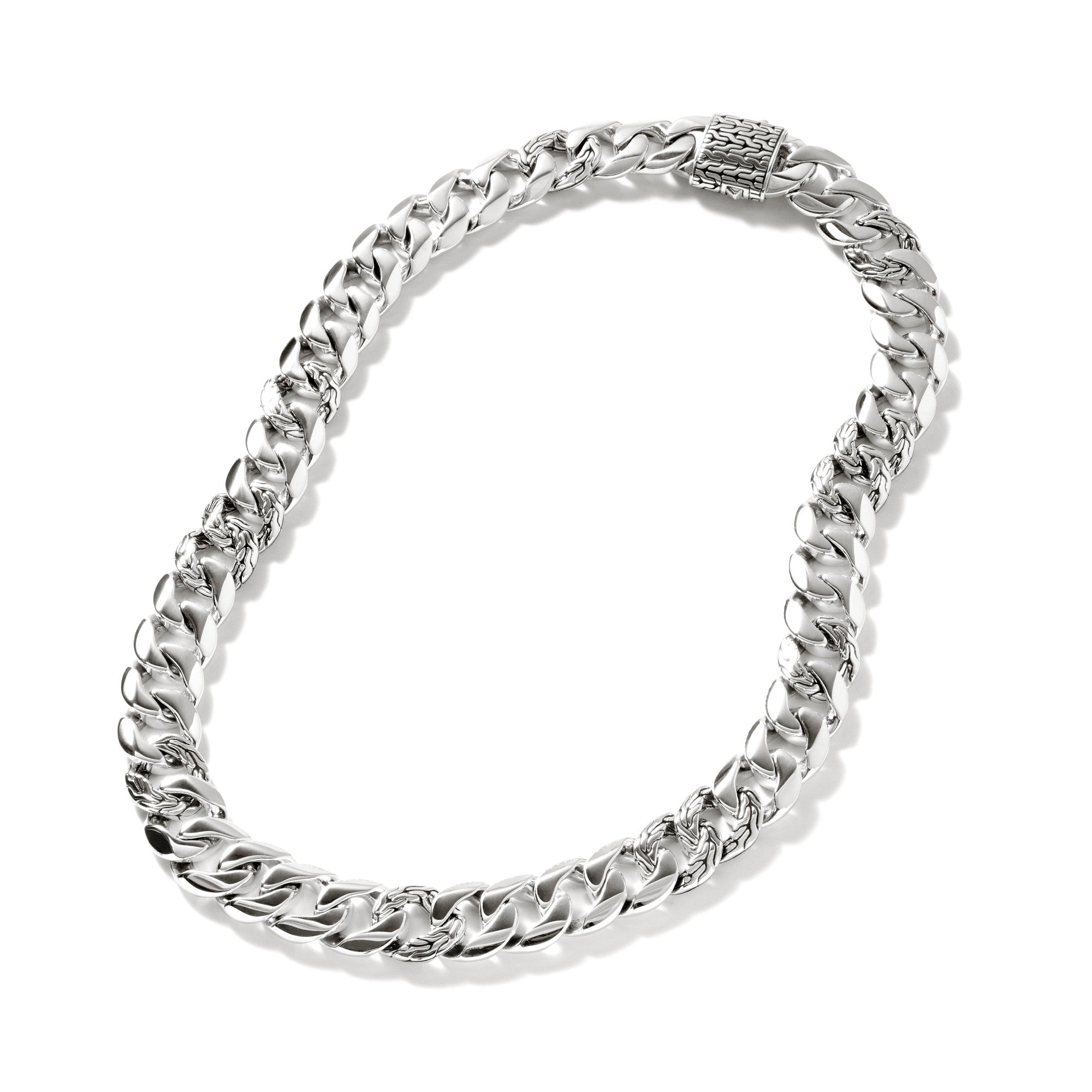 John Hardy Men's Heishi Bead Sterling Silver Necklace Chain