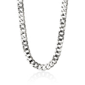 Curb Chain Necklace, Sterling Silver, 14MM|NB900803