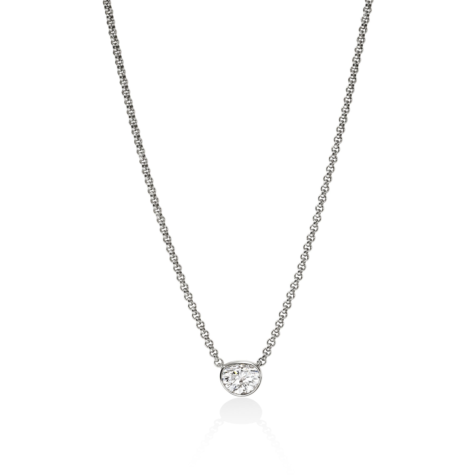 JH Lovestruck™ Necklace, Sterling Silver, Diamond, .75TCW|NBP43000LGD