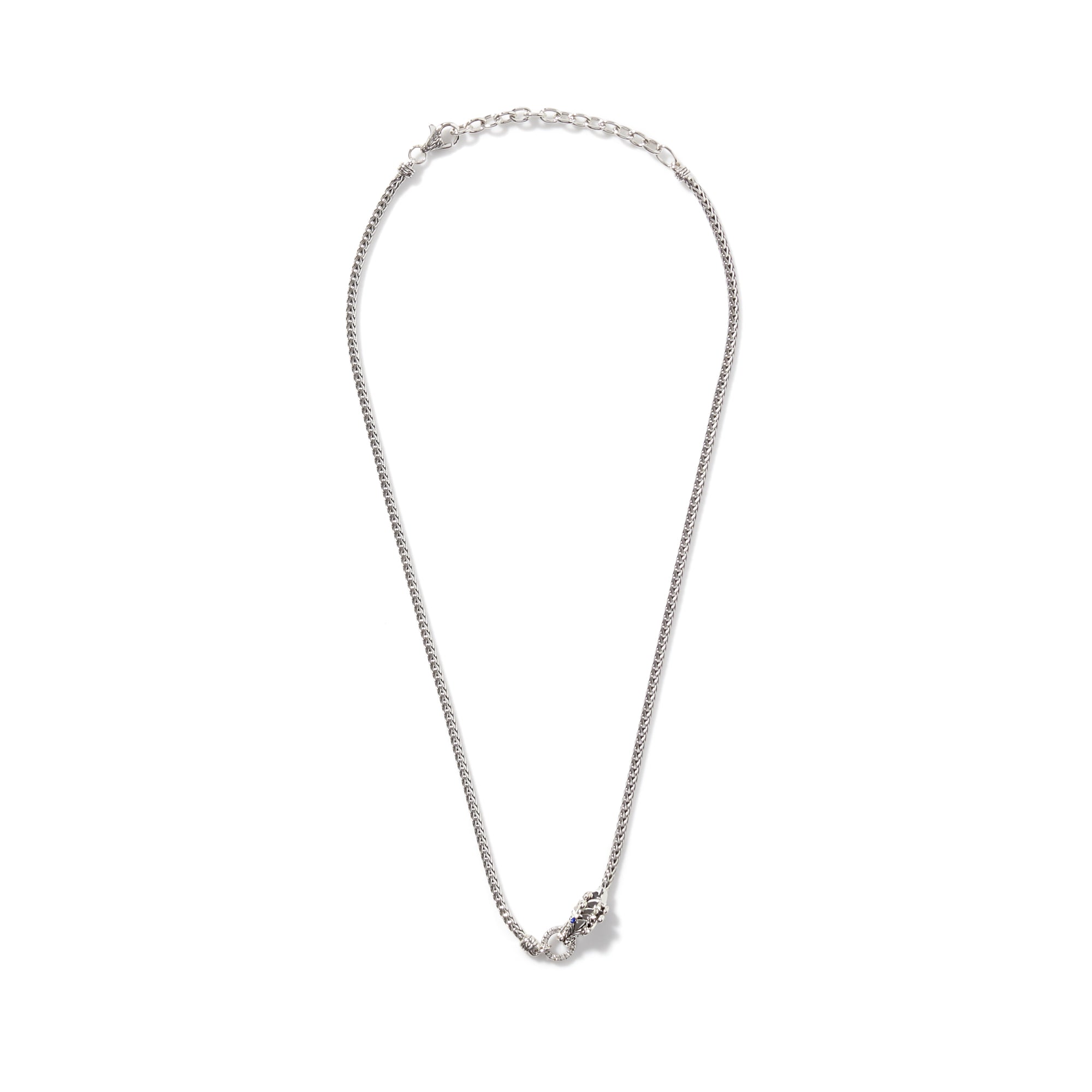 John hardy naga discount white sapphire necklace