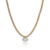 JH Lovestruck™ Heishi Pendant Necklace, Gold, Diamond, 5.0TCW|NGGX43034LGD