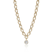JH Lovestruck™ Link Necklace, Gold, Diamond, 4.0TCW|NGGX43045LGD