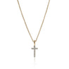 JH Essential Cross Necklace, Gold, Diamonds|NGGX9893882DI