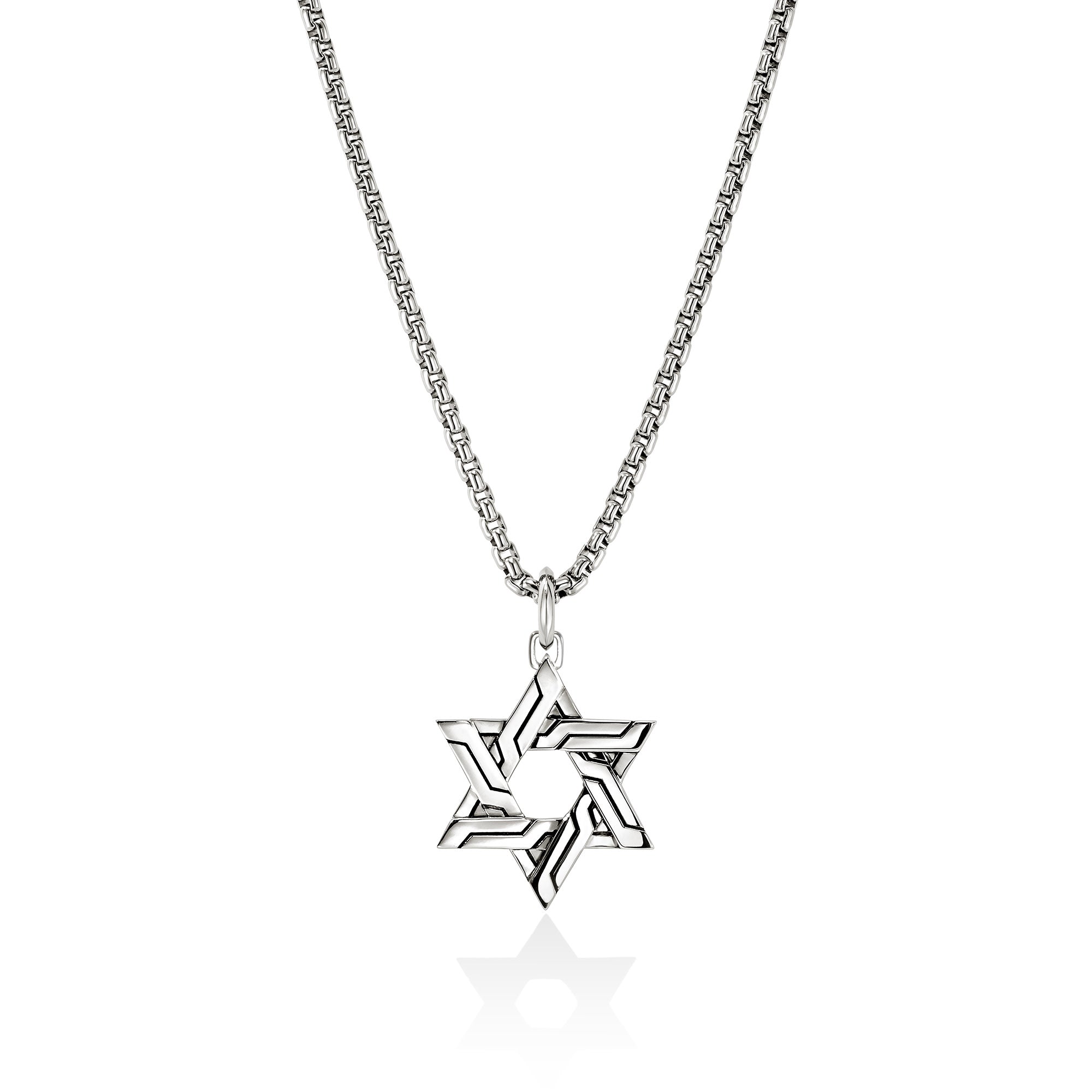 Icon 50 Star of David Pendant Necklace, Sterling Silver – John Hardy