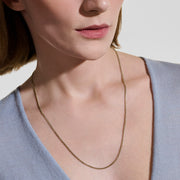 Necklace John Hardy Curb Chain Necklace, Gold, 2.1MM|NMGG98811