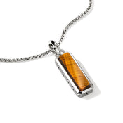Tiger Eye Talisman Necklace, Sterling Silver|NMS988001TE