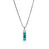 Turquoise Talisman Necklace, Sterling Silver|NMS988001TQ