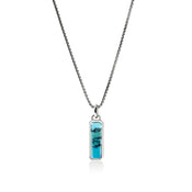Turquoise Talisman Necklace, Sterling Silver|NMS988001TQ