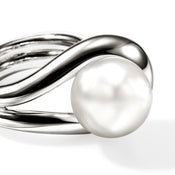 Surf Ring, Sterling Silver, Pearl|RB895081
