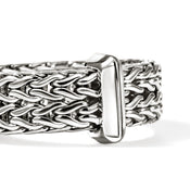 Icon Link Bar Ring, Sterling Silver, 6MM|RB98736