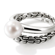 Ring John Hardy JH Essential Pearl Ring, Sterling Silver|RB987771