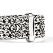 Icon Link Bar Ring, Sterling Silver, 9MM|RB98953