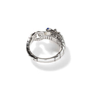 Ring John Hardy Naga Ring, Sterling Silver, Diamonds|RBP601792BSPDI
