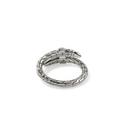 Ring John Hardy Spear Ring, Sterling Silver, Diamonds|RBP986802DI