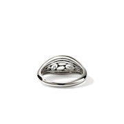 Pinky Ring John Hardy Pebble Ring, Sterling Silver, Diamonds|RBP9874772DI