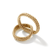 Ring John Hardy Icon Chevron Crossover Ring, Gold, 4.5MM|RGG900825