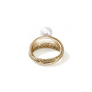 Ring John Hardy JH Essential Pearl Ring, Gold, Pearl|RGG987771
