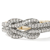Love Knot Ring, Gold, Diamonds|RGGX9010402DI